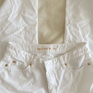 Michael Kors White Jeans